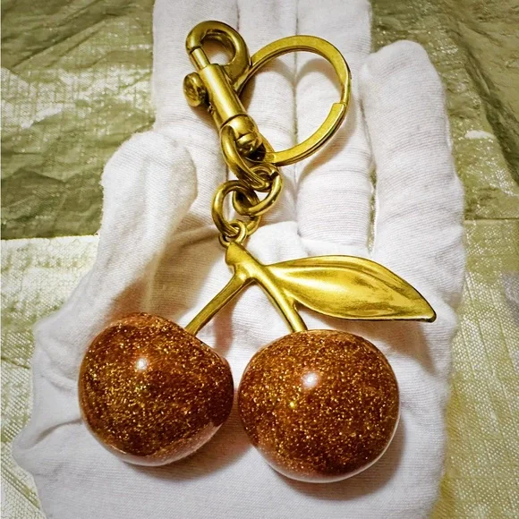 Rare Gold Cherry Keychain - Picture 8 of 13